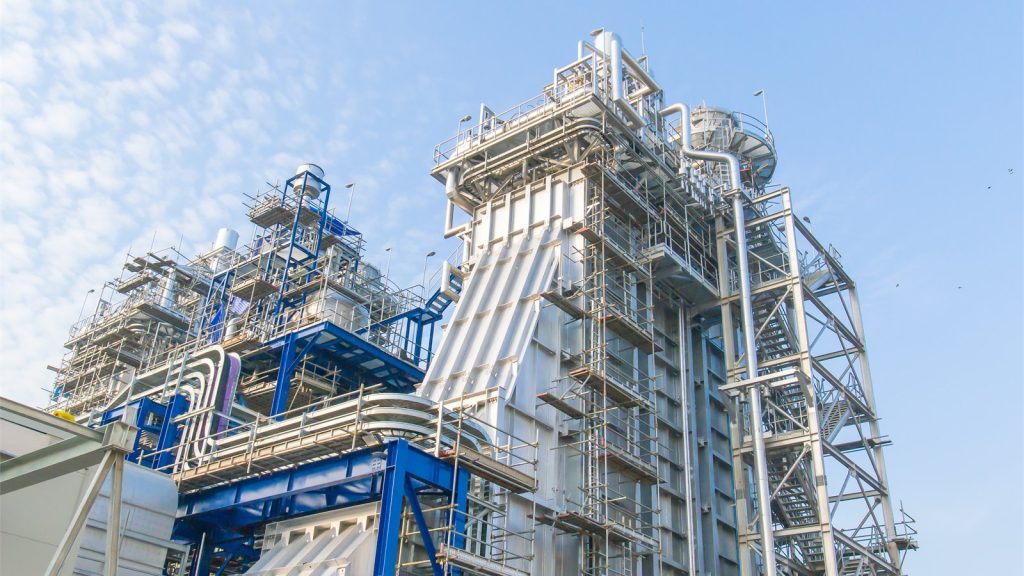Heat recovery steam generator equipment for power plant pipe stress and code-boundary analysis.