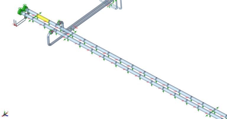 Pharmaceutical Plant - Building 25 Pipe Rack